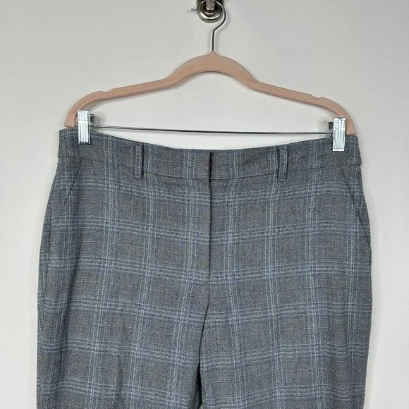 2/$30 White House Black Market The Slim Glen Plaid Trouser 12 #8090 - Picture 4 of 16